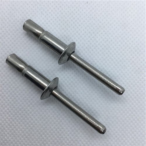Good brushed type full 304 stainless steel core blind rivets, high strength cup inner locking rivets, factory direct sales