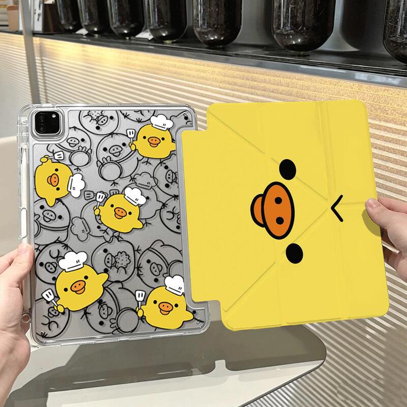 Nose-Shaped Chicken Y-Fold iPad Pro 11-Inch 10Th/11Th Generation Protective Case Air 8/7 Tablet Mini Protective Shell Anti-Drop 5 Nose-Shaped Chicken Y-Fold iPad Pro 11-Inch 10Th/11Th Generation Protective Case Air 8/7 Tablet Mini Protective Shell Anti-Drop 5