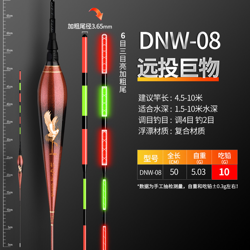 大型魚用の鯉フロート、夜光フロート、遠投用滑り止めフロート、超高輝度フロート、太くて目を引く昼夜両用電子フロート|undefined