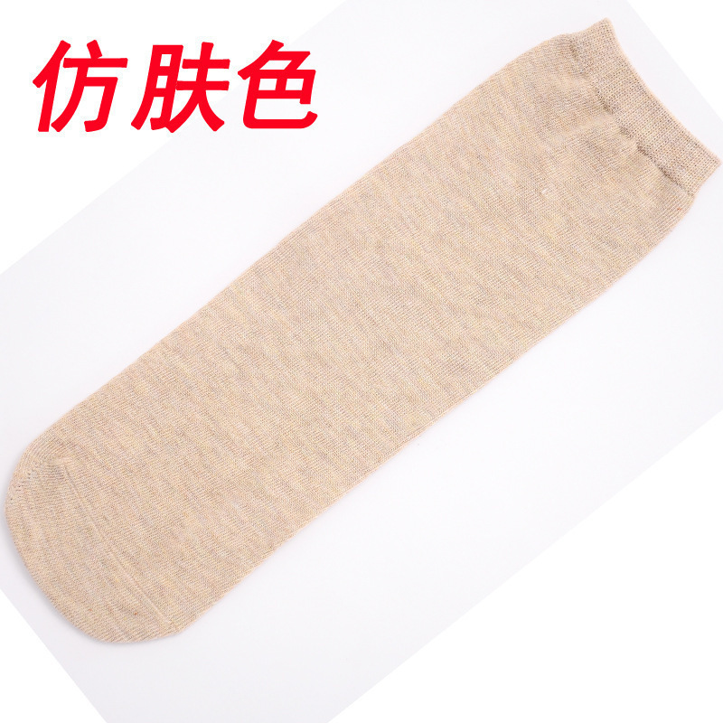 工厂直发大小腿加厚残肢袜义肢袜套假肢袜残疾人截肢袜灰肤色船袜|undefined