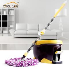 Colorful Dragon Rotating Mop Bucket, Two-in-One Mop Bucket with No-Hand Wash, Four-Wheeled Mop Bucket, Household Floor Cleaning Bucket, One-Mop Cleaning