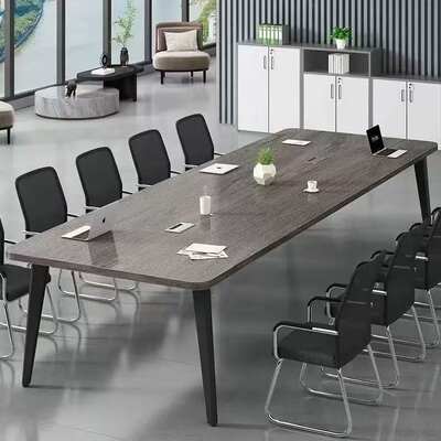 Mesa de Conferência Mesa Longa Moderna Simples Bancada de Tr
