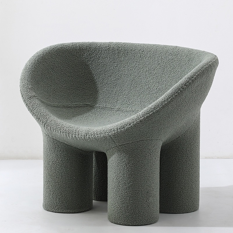 Fábrica directa de sillas de piernas nórdicas creativas caseras individuales ins red sofá silla de ocio perezoso al aire libre