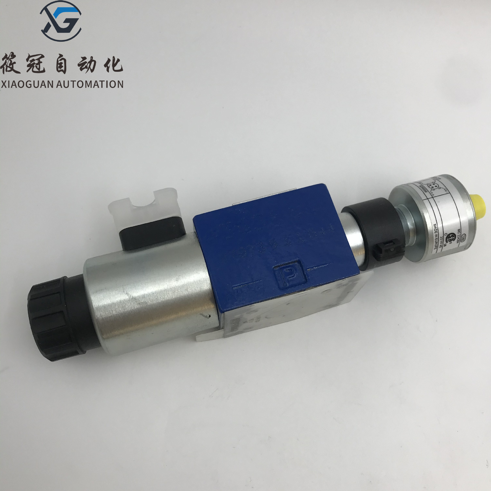 REXROTH力士乐电磁阀球阀，型号M-3SED6UK14/350CG24N9K4QMBG24