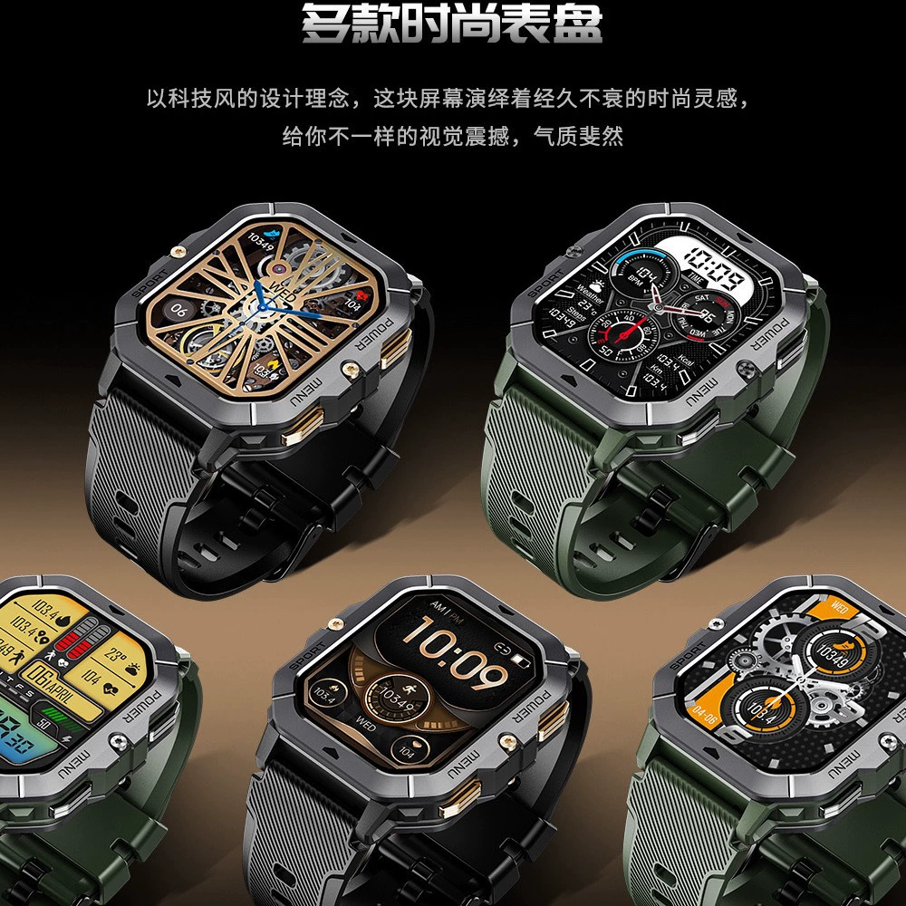 Travel bracelet protected from dust, water and shock, C28, 02inch, bluetooth, tracks heartbeat, monitors oxygen level