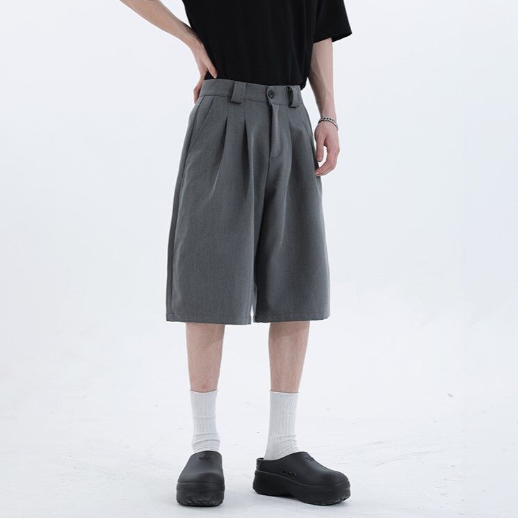 2025 New Summer Korean Fashion Classic Fashion Casual Shorts Cropped Pants plus size Men's Shorts