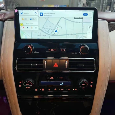 DVD Navigation screen navigation QX80 modified central