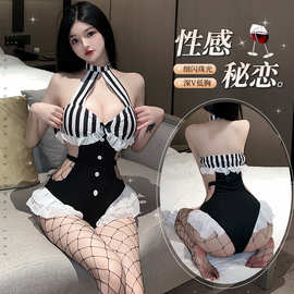 林林婷性感秘书情趣内衣女激情制服诱惑调情火辣床上睡衣战袍2692