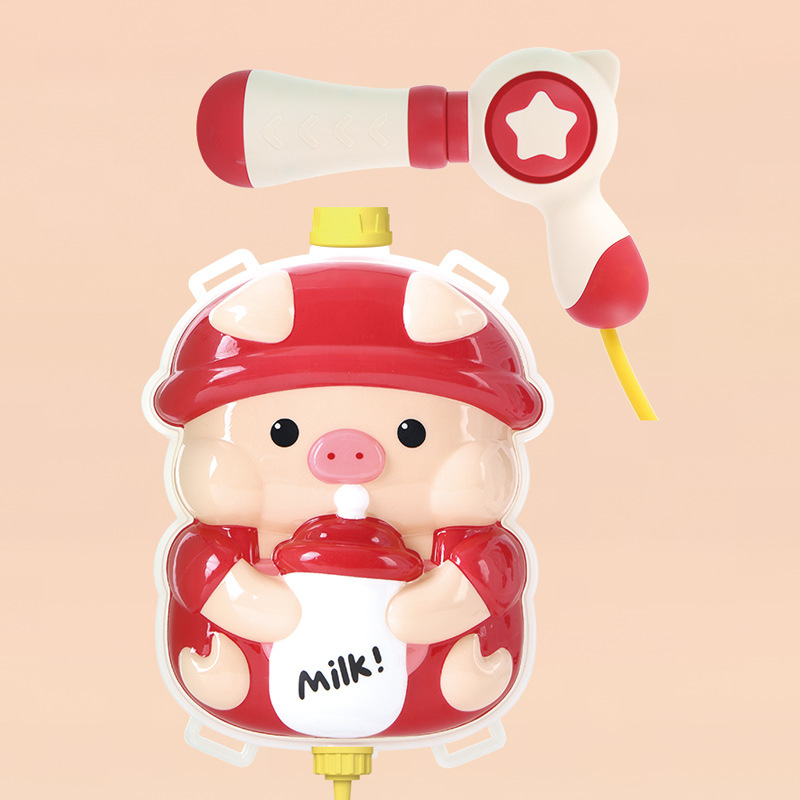 Mochila de agua de verano pistola de agua juguete infantil jardín de infantes lucha de agua gran capacidad puesto de pistola de agua extraíble