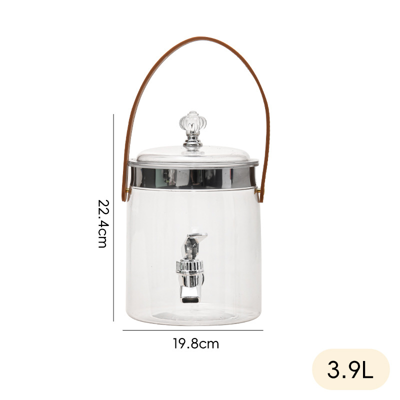 Barril de bebidas de autoservicio, refrigerador de gran capacidad, tetera de agua fría, barril de vino, té de frutas, tetera de agua fría con grifo, barril de cola, barril de mezcla