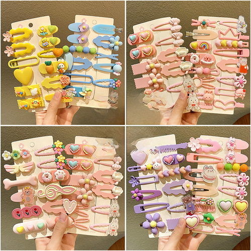 Hair clip for girls, children's  new stylish hair pin, does not hurt hair, for girls and babies, Ears hair clip, hair accessory