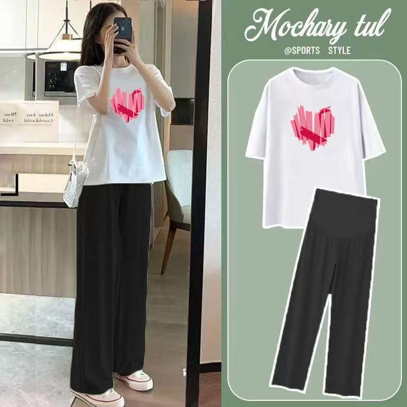 레드 러브탑 + 블랙 팬츠 [슈트]