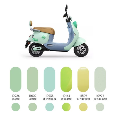 Avtomobil boya qələmləri | scratches on electric bikes - light-green-seriessingle-item-priceplease-note-the-color-number-free-touch-up-paint-kit-included