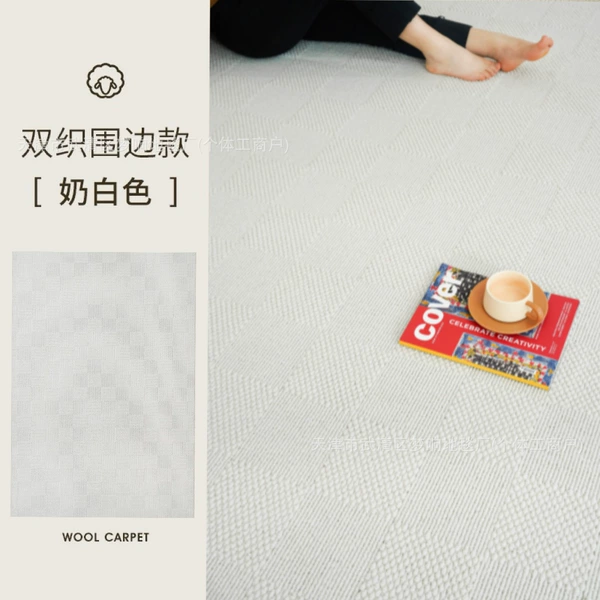 Irish double-sided weaving A02 [Preferred New Zealand 11CM sheep back wool double-layer seaming process]