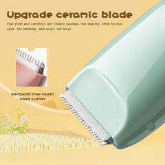 Amazon Ceramic Head Baby Hair Clipper Baby Electric Hair Clipper Hair Styling Tools Children's Electric Clipper