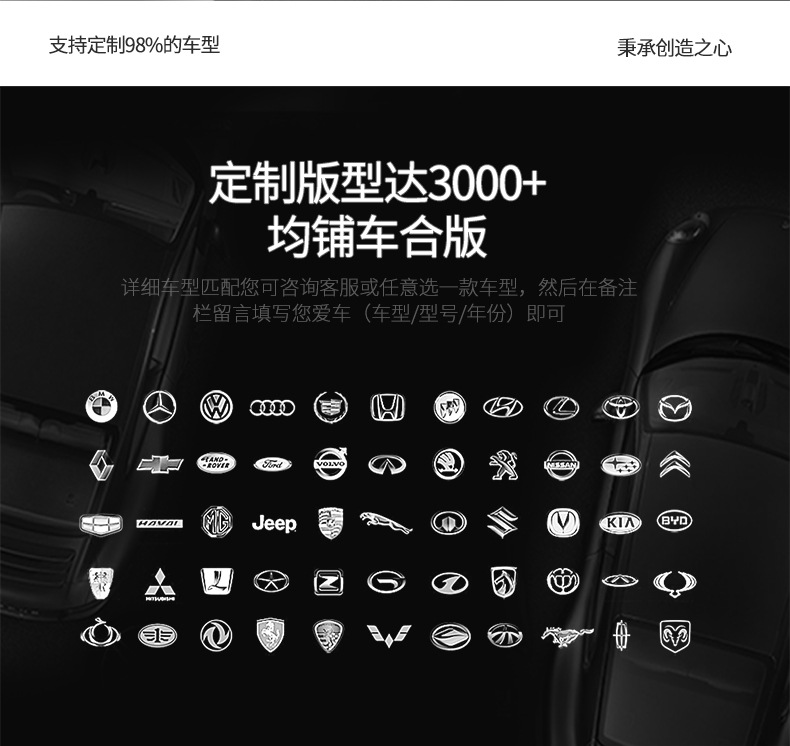 Car Seat Cover for Peugeot 308S 508L 2008 4008 5008, All-Season Leather and Linen Full Surround Seat Cover