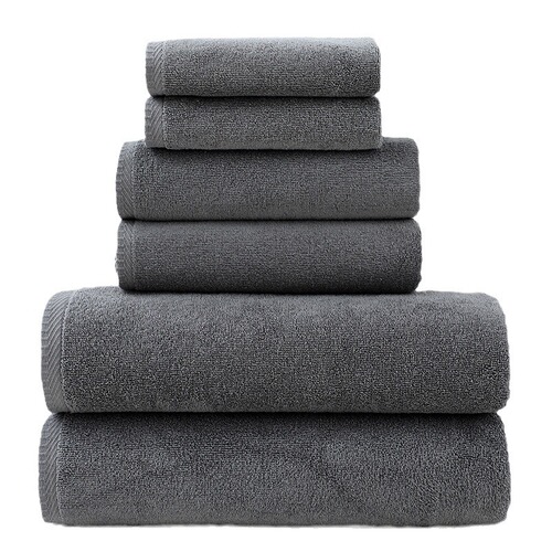 Wholesale cross-border towel and bath towel pure cotton 6-piece set Amazon exclusive for adults Xinjiang cotton bath towel set