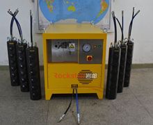 静爆岩石劈裂机液压棒机载分裂器劈石机器厂家直供静爆专家