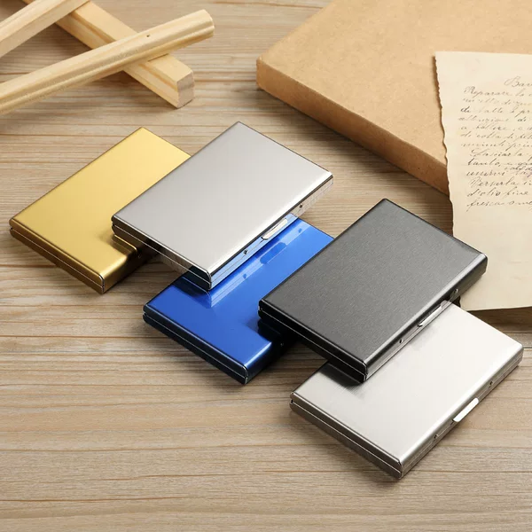 Genuine Leather Wallet, Multifunctional Anti-Magnetic Card Holder, Anti-Theft Portable Bank Card Credit Card Holder, Card Holder Wallet for Men and Women