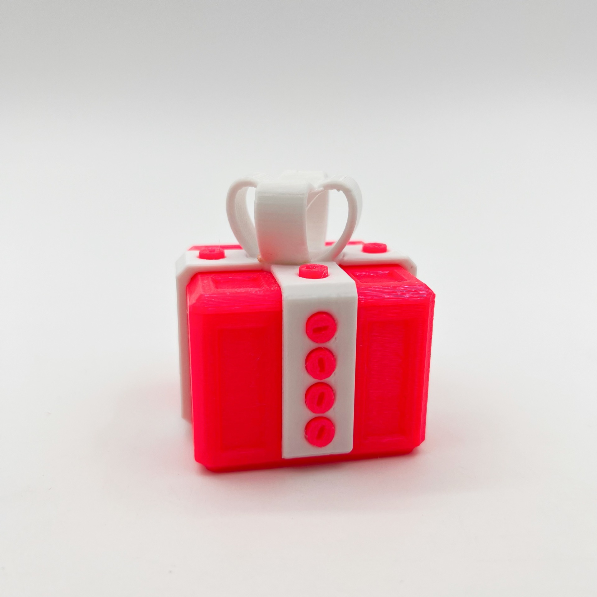 서프라이즈 박스 [로즈레드+화이트+로즈레드]