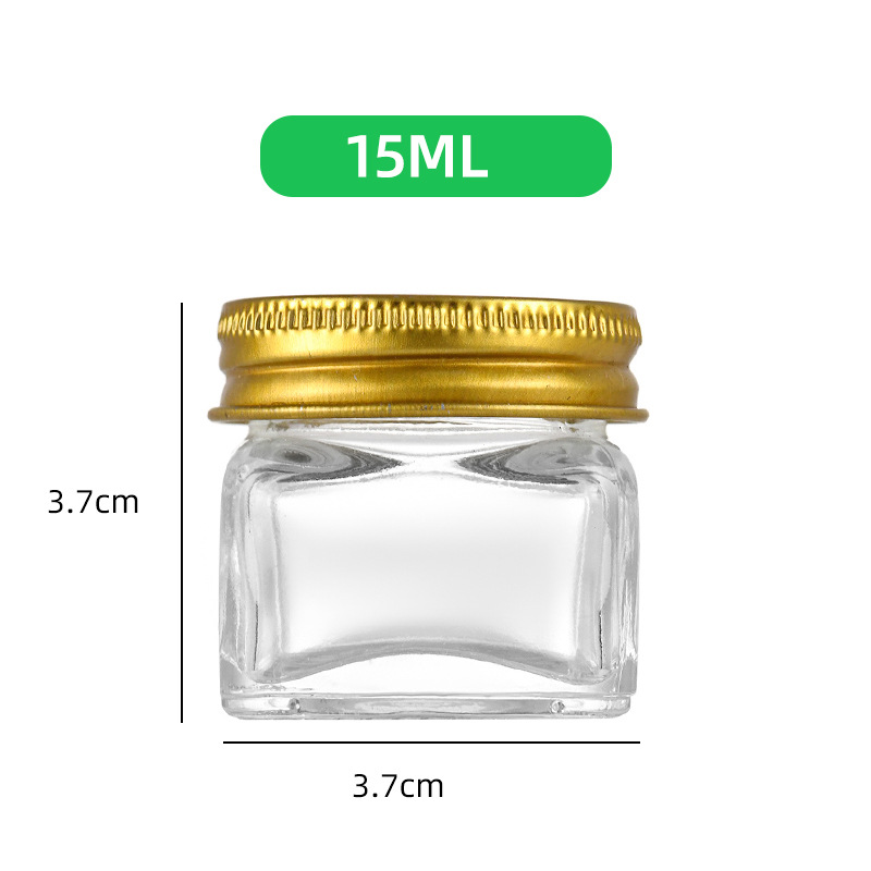 15ml 사각형 병;.