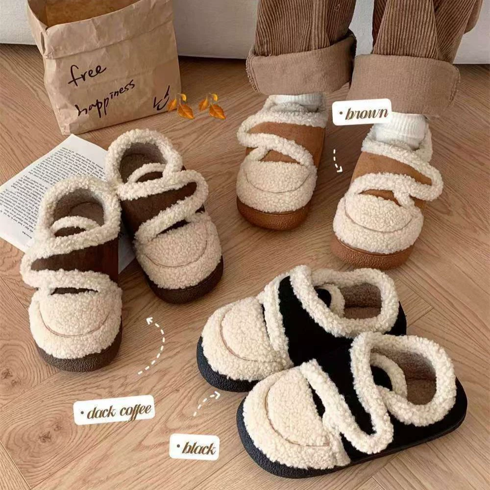 Сумка и хлопчатобумажная обувь женская толстое дно зимой