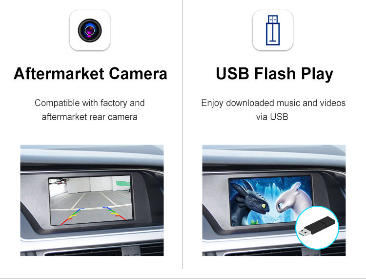Wireless Carplay Decoder for Audi 2003-2009 with 2g Mmi Wireless Carplay Module