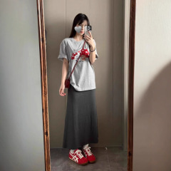 半身裙女夏长款2025新款高级包臀裙薄款纯欲风巨好看糯米感长裙