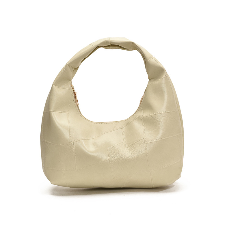 Bolsa de nube estilo minimal pliegue de la axila de la niña pliegue bolsa grande 2025 principios de primavera nuevo bolso de hombro mujer
