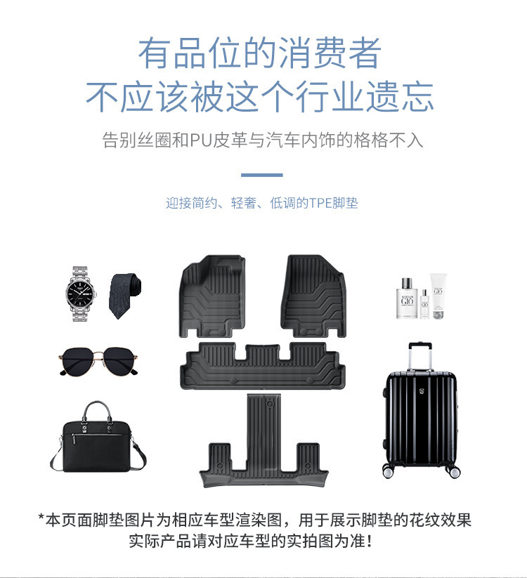 Suitable for 24 Nissan Land Cruiser Tpe Floor Mats, Special Car Floor Mats, Tail Box Mats, Seat Back Mats