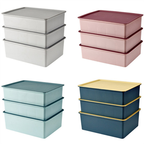 Underwear storage box, socks and underwear artifact, wardrobe underwear organizer, divided bra drawer type three-in-one