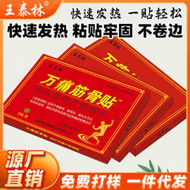 王泰林万痛筋骨膏药贴痛跑江湖摆地摊会销小礼品颈肩腰腿痛自发热