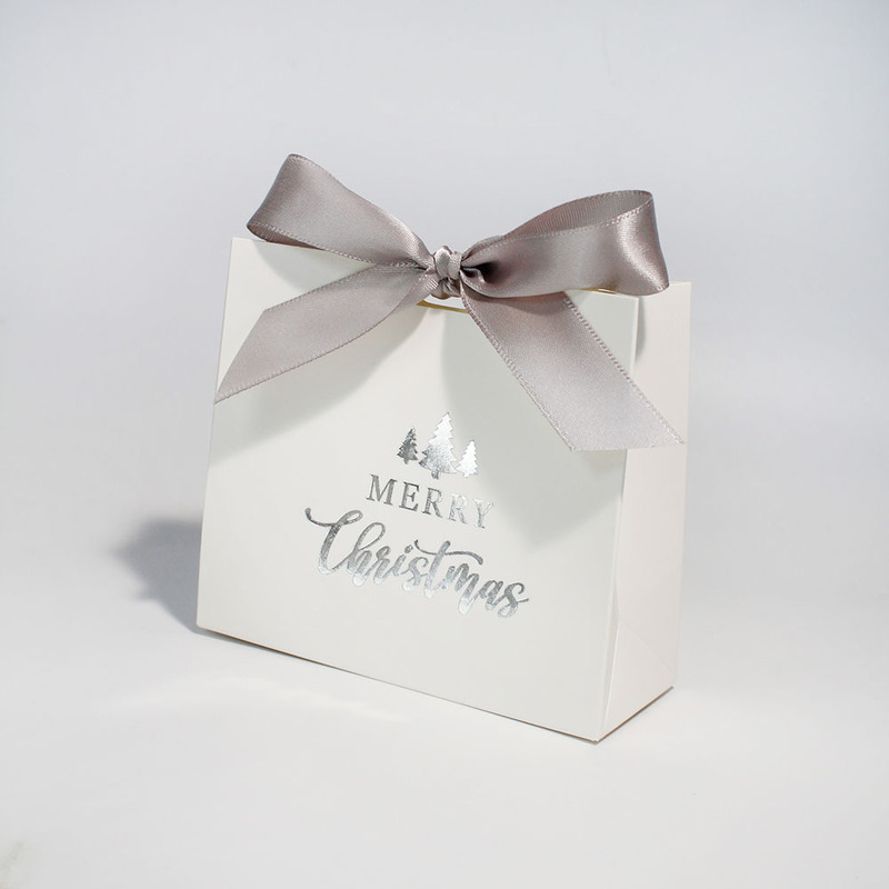 Merry Christmasキャンディーボックスクリスマスギフトボックスシンプルなファッションギフトバッグクロスボーダー热い贩売|undefined