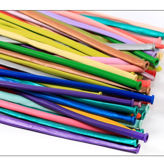 Globo largo metálico mágico 1.8g, formas de animales, para niños