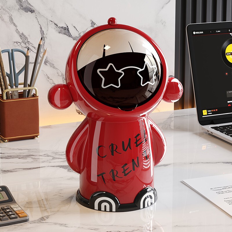 Mini Desktop Trash Can with Lid, Cartoon Storage Bin, Living Room Miscellaneous Trash Bin, Car-Mounted, Household, Restaurant, Hygiene and Cleaning Mini Desktop Trash Can with Lid, Cartoon Storage Bin, Living Room Miscellaneous Trash Bin, Car-Mounted, Household, Restaurant, Hygiene and Cleaning