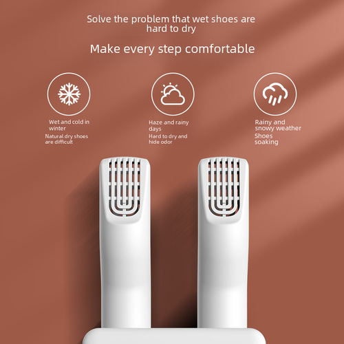 Wall-mounted shoe dryer, foldable touch control winter shoe dryer machine, sterilization and deodorization, warm shoes, warm air quick drying shoe dryer 