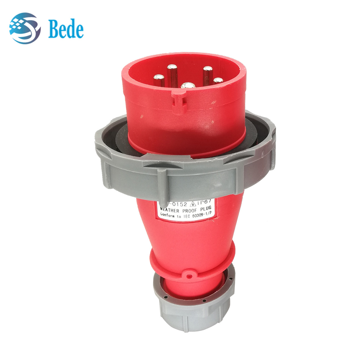 16安/32A/63A/125A工业连接器IP67防水工业插头3P+N+E 5芯工业插