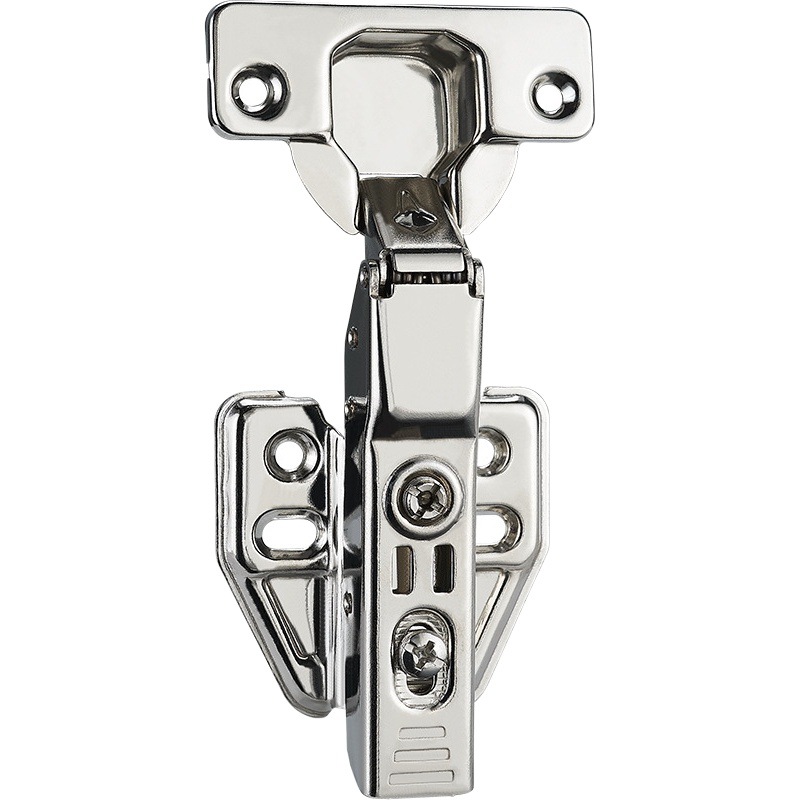 Fuerza de dos etapas amortiguador de bisagra de acero inoxidable amortiguación hidráulica puerta del gabinete tubo de resorte hardware plegable bisagra de la puerta del gabinete