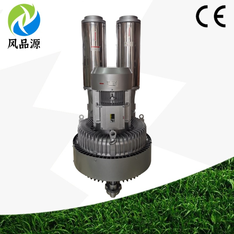 立式双叶轮高压旋涡气泵KRB-943S-1 380V15KW铝合金内部防腐风机