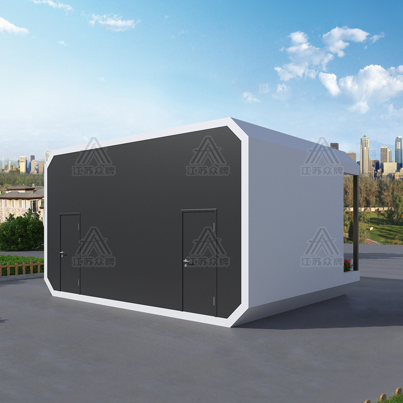 Espacio cápsula quiosco móvil lugar escénico Apple Cang sala móvil tienda calle comercial mercado nocturno bocadillos café té con leche tienda