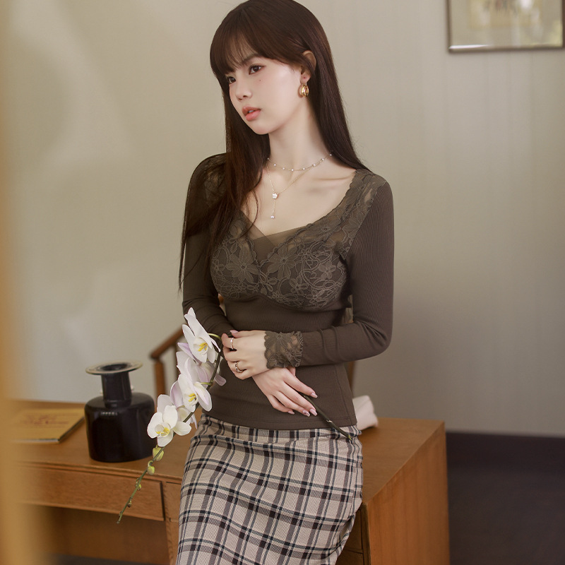Otoño y invierno nueva taza fija chaleco cálido de encaje ultra suave todo en una camisa de pelusa para bebés gruesa se puede usar
