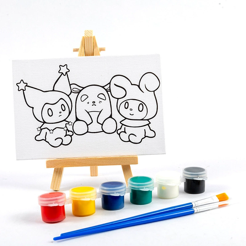 博艺宣 Creative cartoon cute coloring book, set, toy, hand painting, graffiti, handmade
