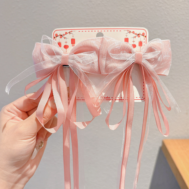 China estilo antiguo tocado de niños super hadas flores perlas clips frillones vestidos antiguos accesorios clips para el pelo