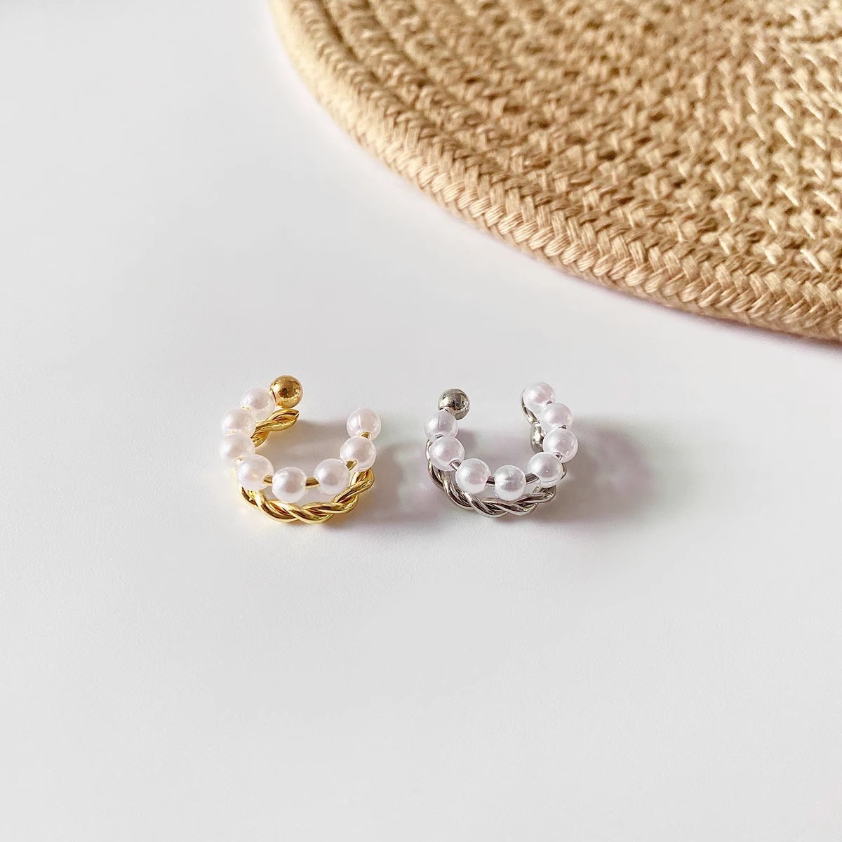 earrings from pearl