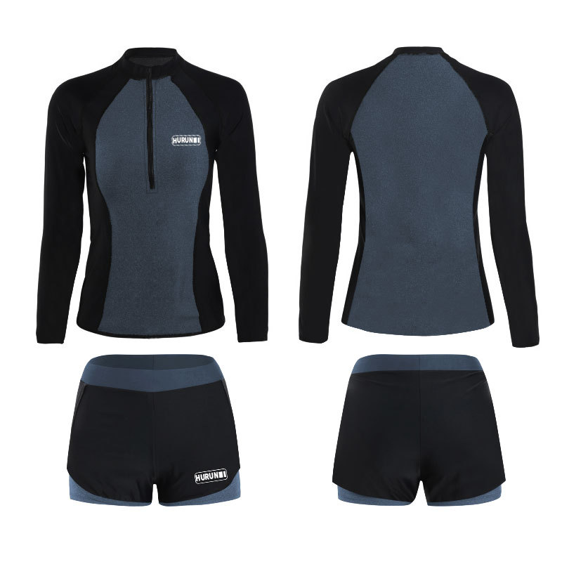 Huurun traje de baño las mujeres piscina especial profesional split boxeador 2022 nueva moda para adelgazar conservador aguas termales