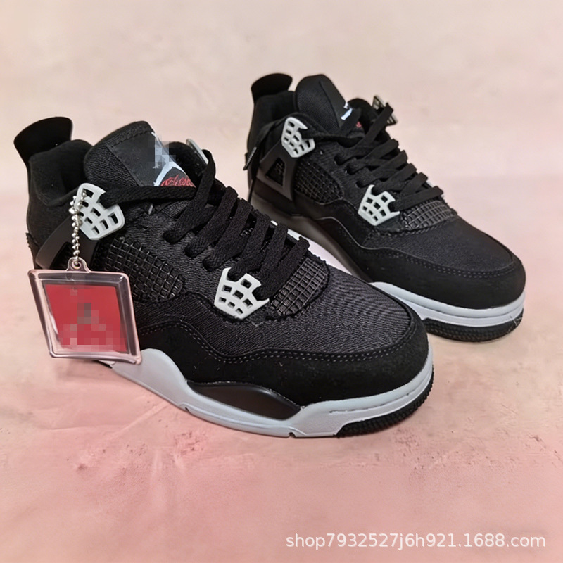 Chunyuan AJ4 Putian Jordan zapatos de baloncesto para hombres y mujeres, zapatos deportivos amortiguación retro casuales al por mayor transfronterizos