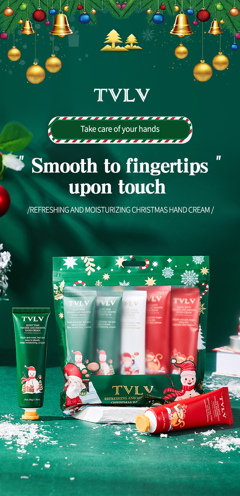 170g Weight Hand Cream Personal Care Type 1 Set Quantity Paste Material Christmas Festival Letter Pattern Elegant, Lady, Simple Style Style Letter Hand Cream Elegant Lady Simple Style Personal Care 无