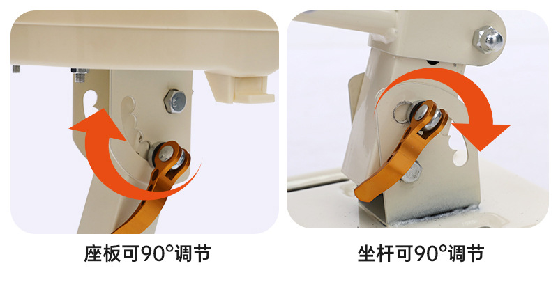 Multifunctional electric vehicle child seat, adjustable for sitting and lying down, 360-degree rotation ° Rotating safety seat
