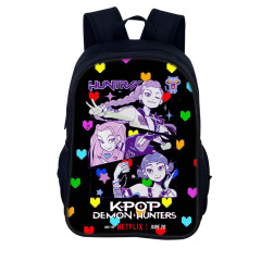 K-Pop猎魔女团儿童背包 KPop Demon Hunters学生书包16寸双肩包