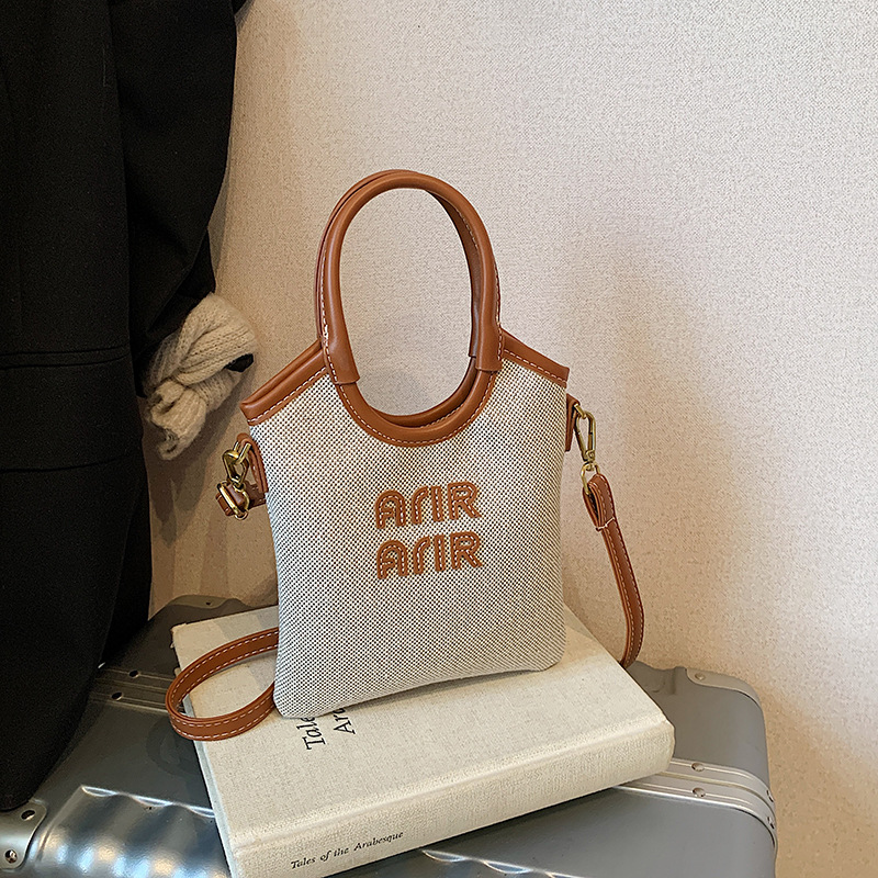 Bolsa nude de arroz marrón
